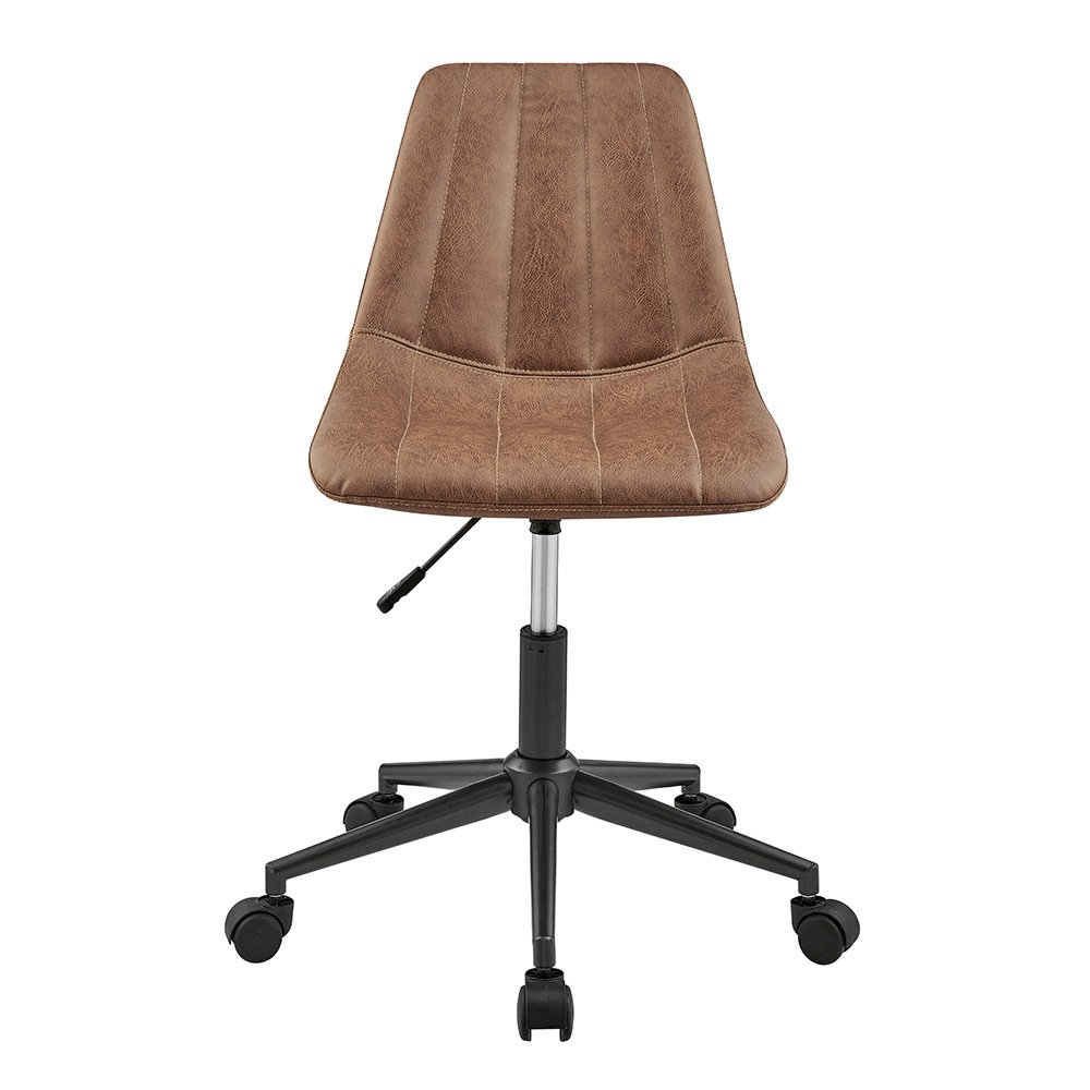 Robert Faux Leather Swivel Office Chair