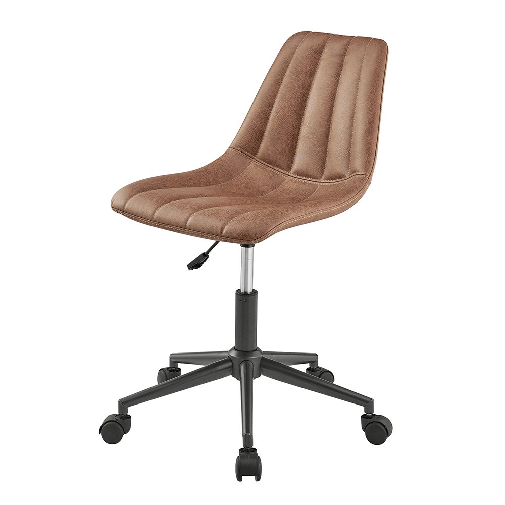 Robert Faux Leather Swivel Office Chair