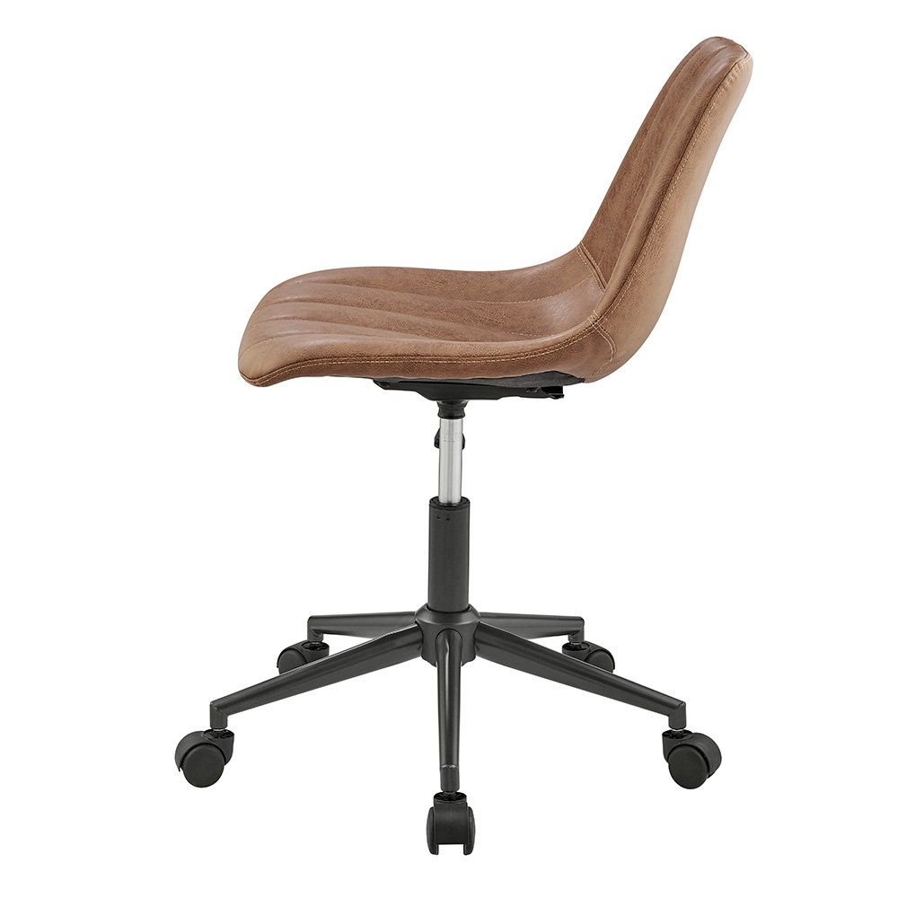 Robert Faux Leather Swivel Office Chair