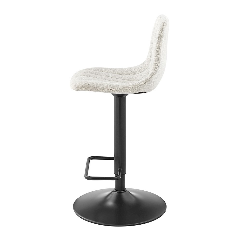Robert Boucle Gaslift Swivel Bar Stool