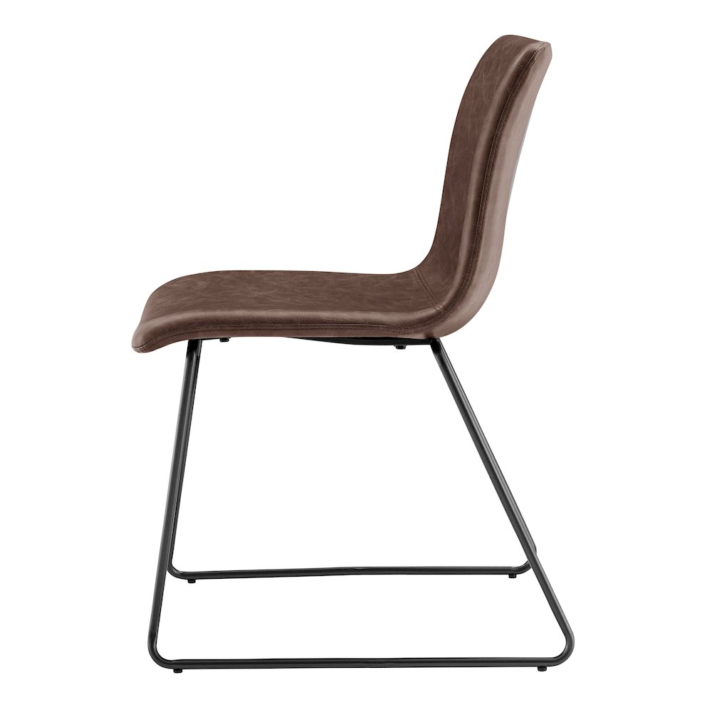 Bruce Faux Leather Dining Side Chair