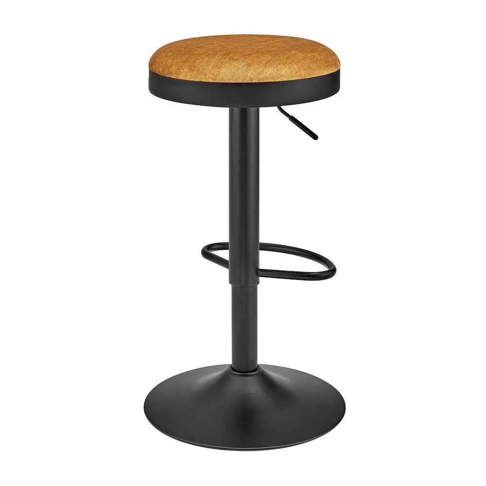 Juno Velvet Gaslift Swivel Bar Stool