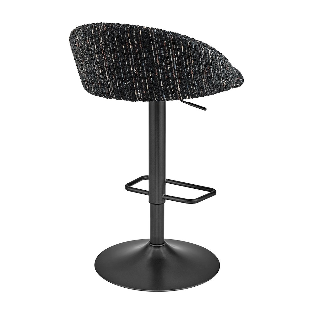 Jorrell Boucle Gaslift Swivel Bar Stool