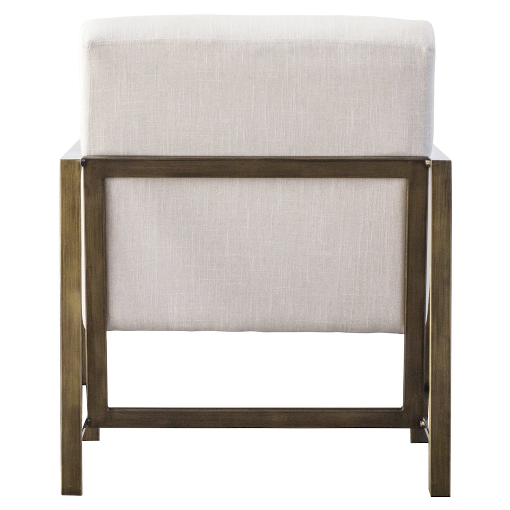 Francis Linen Accent Arm Chair