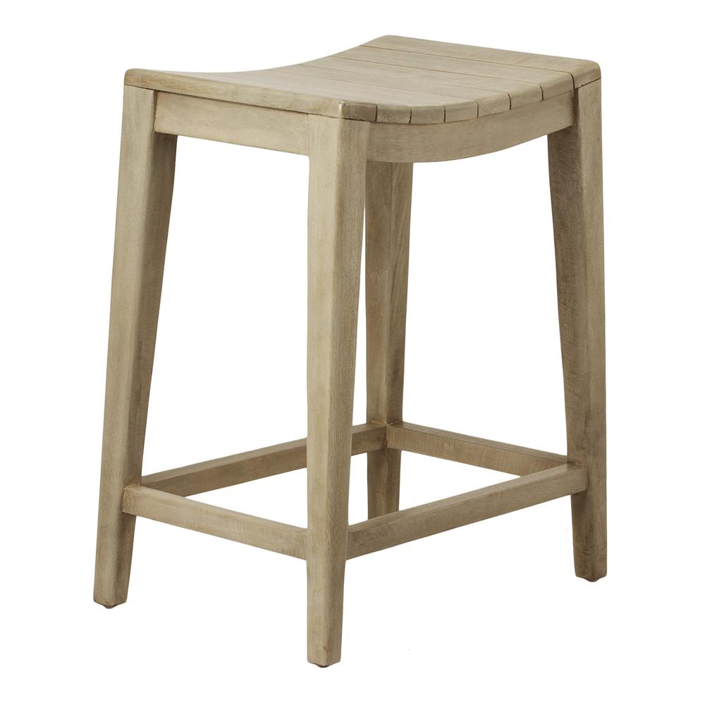 Elmo Wooden Counter Stool