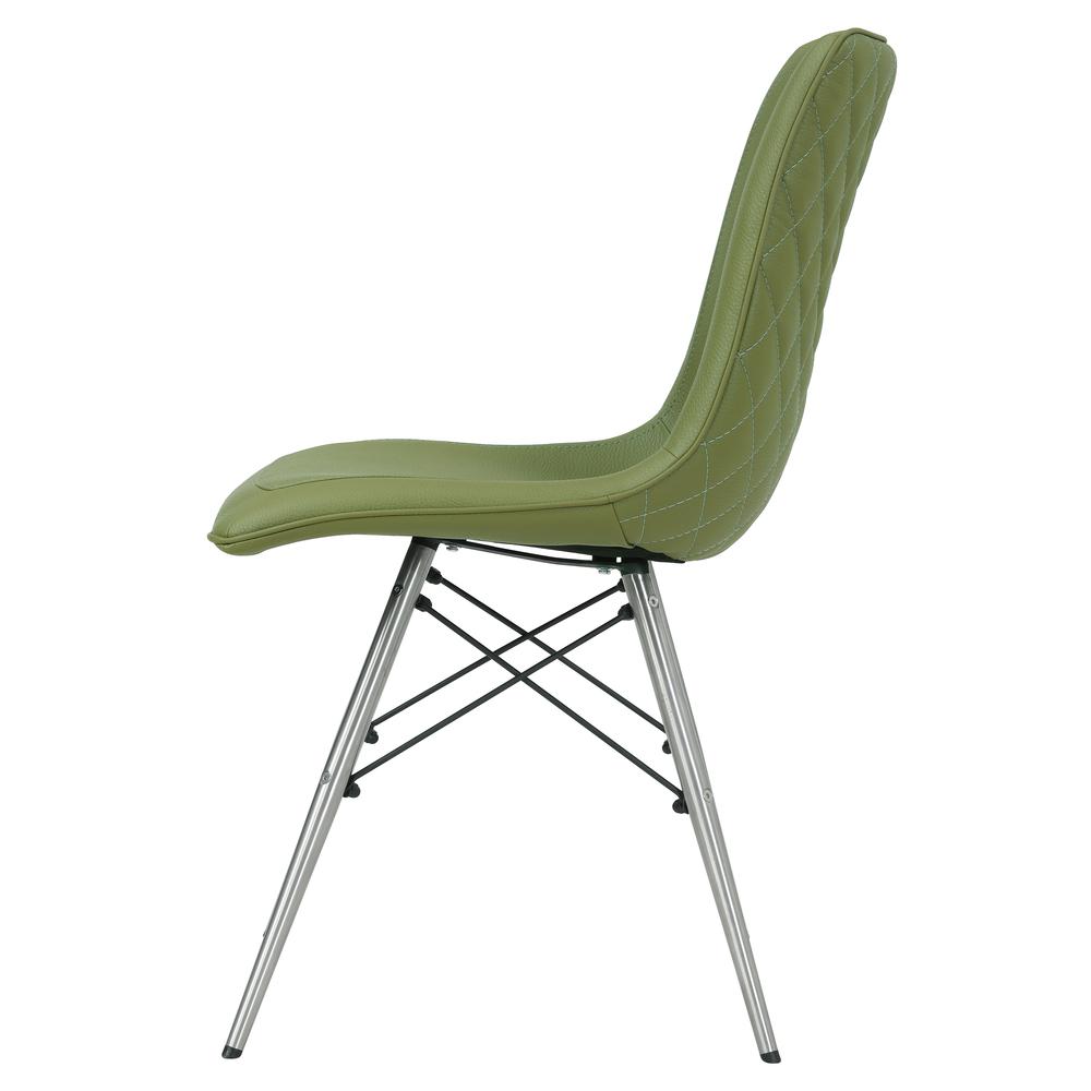 Blaine PU Chair Stainless Steel Legs