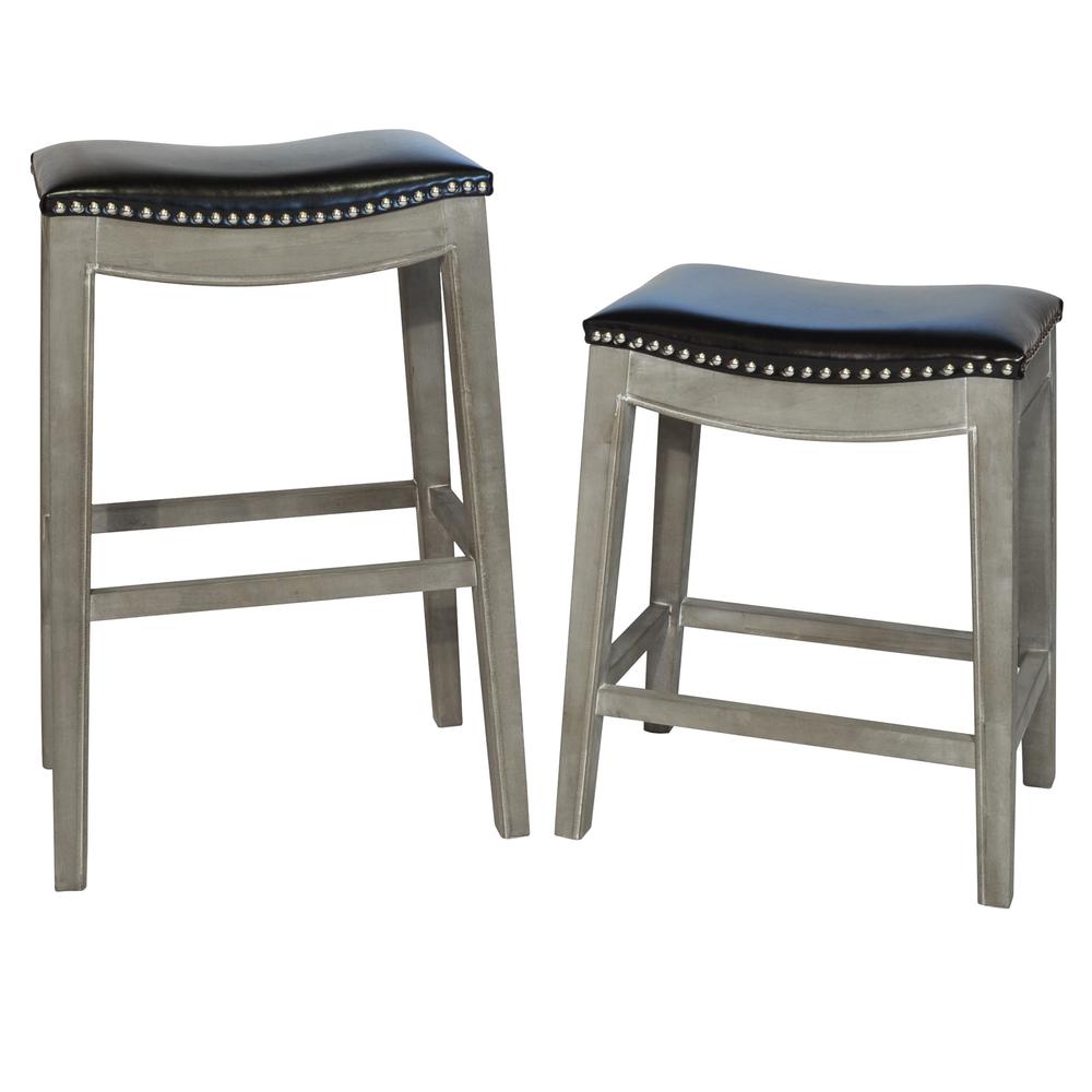 Elmo Bonded Leather Counter Stool
