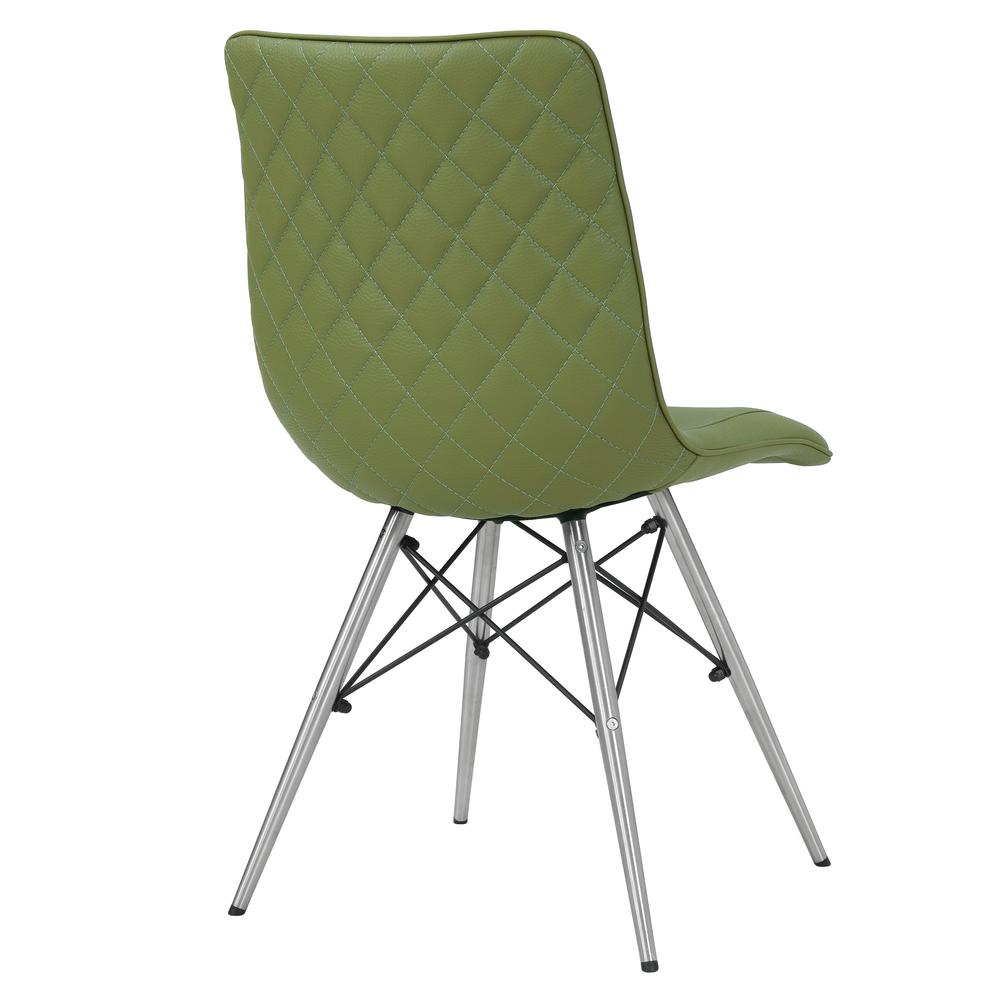 Blaine PU Chair Stainless Steel Legs