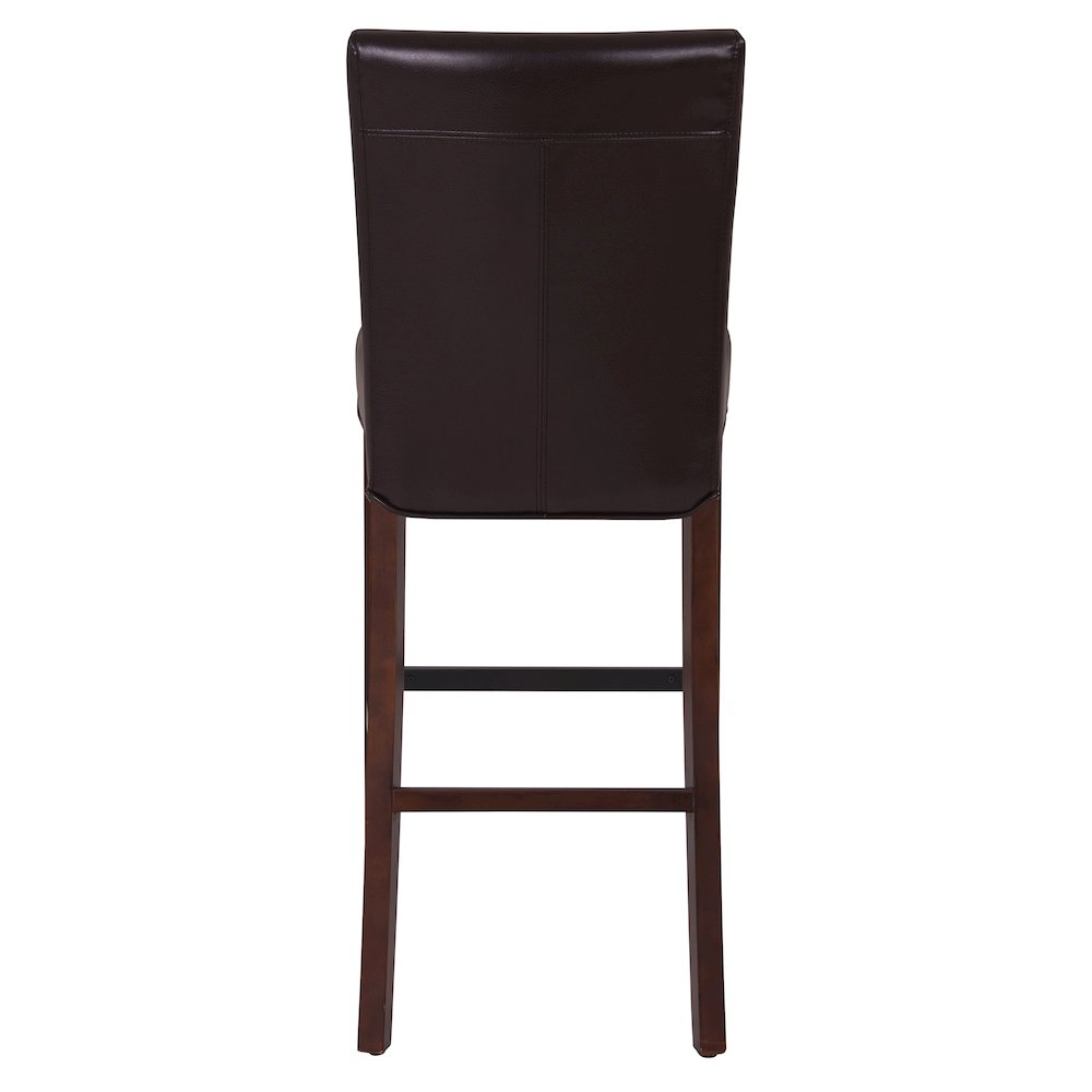 Milton Bonded Leather Bar Stool