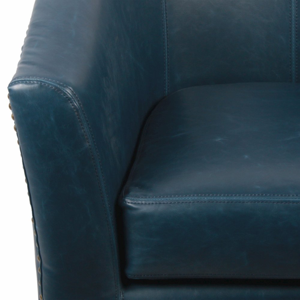Ernest Bonded Leather Swivel Chair