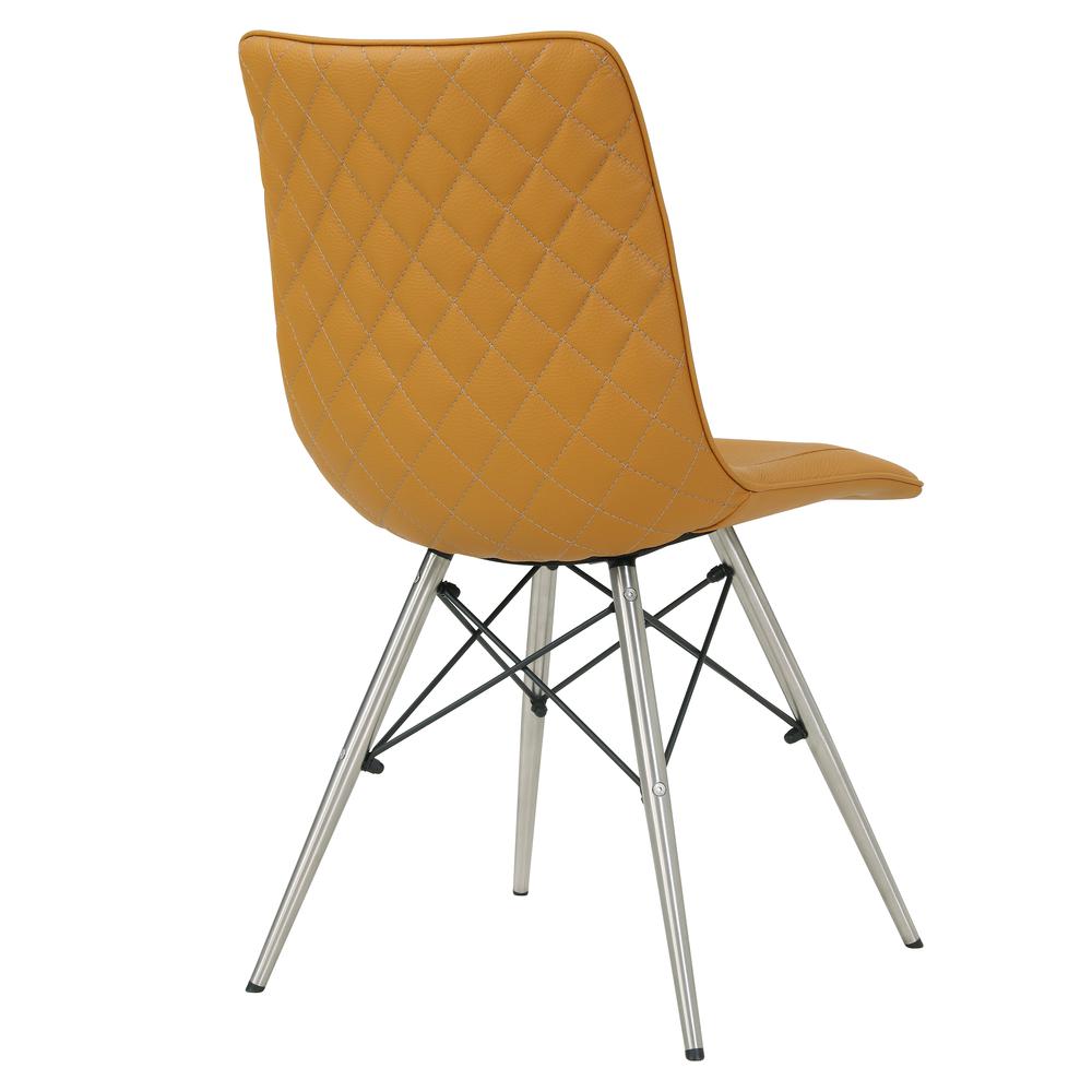 Blaine PU Chair Stainless Steel Legs
