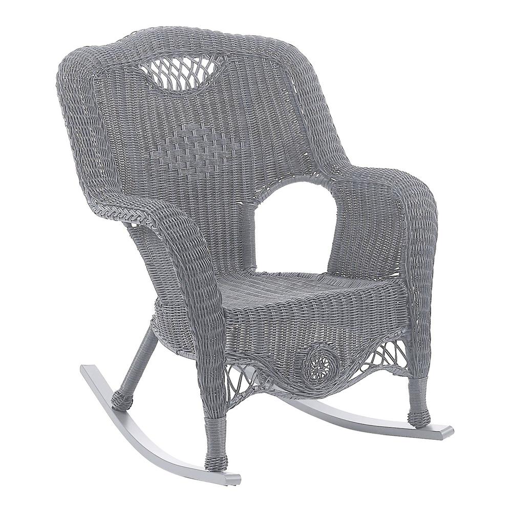 Riviera Resin Wicker/ Aluminum Outdoor Rocking Chair