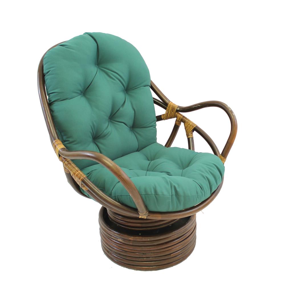 Swivel Rocker with Twill Cushion