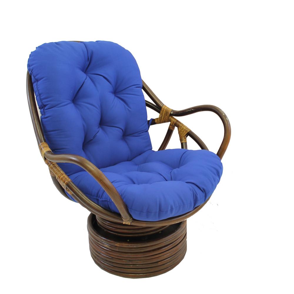 Swivel Rocker with Twill Cushion