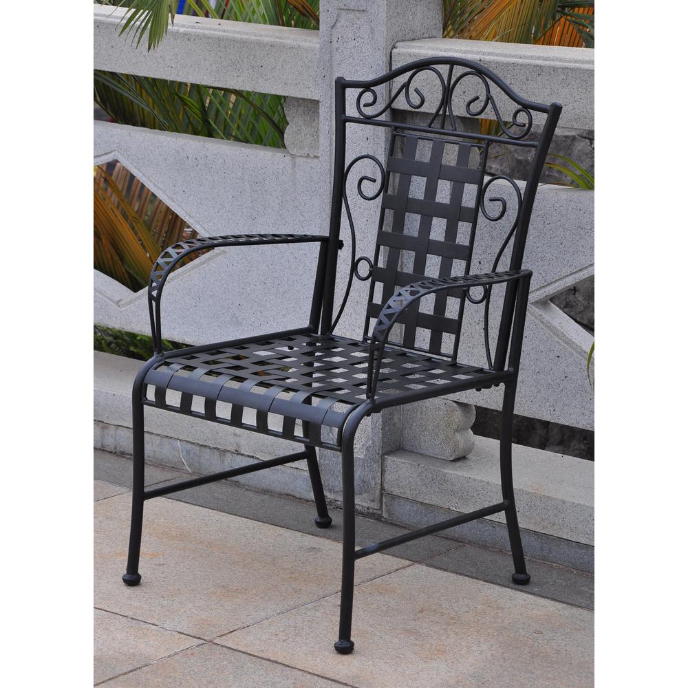 Mandalay Set of Two Iron Chairs