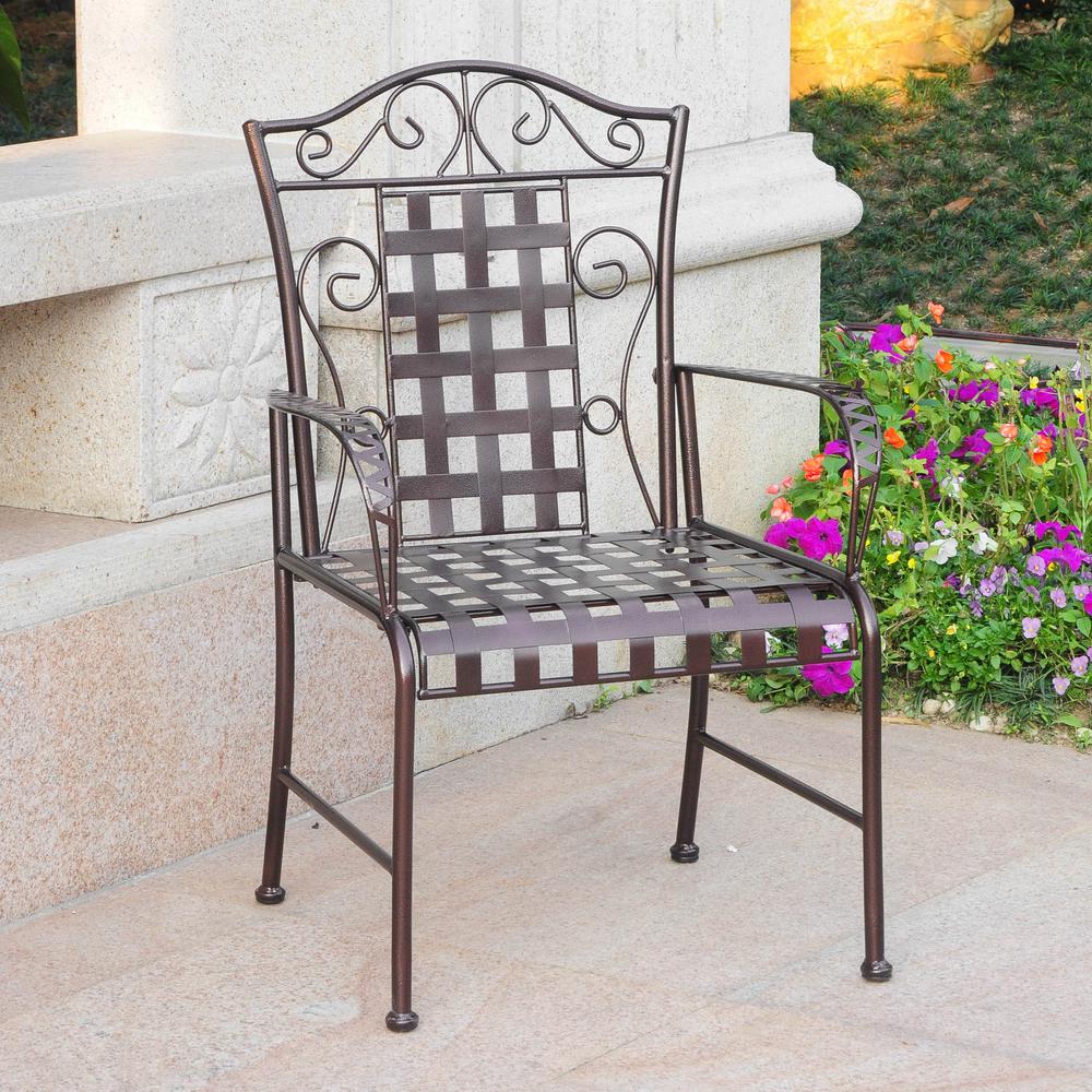 Mandalay Set of Two Iron Chairs