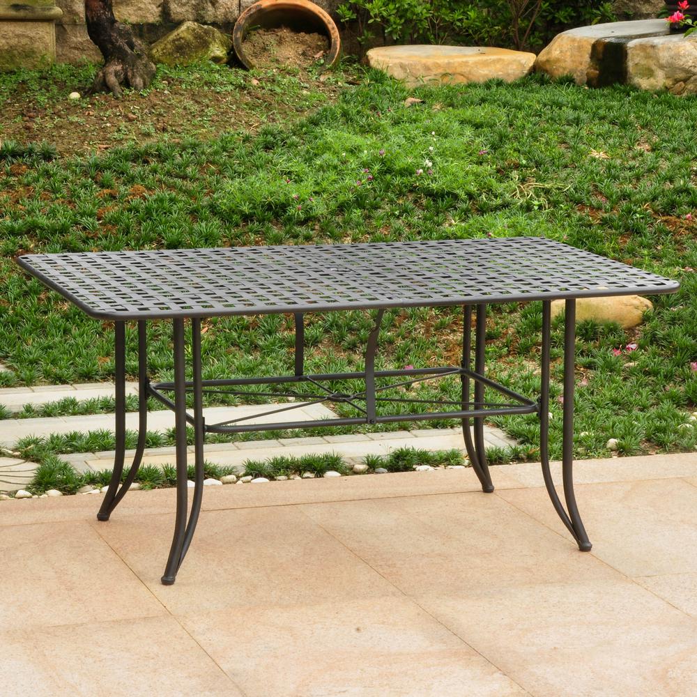 Mandalay Iron Outdoor 60″ Dining Table