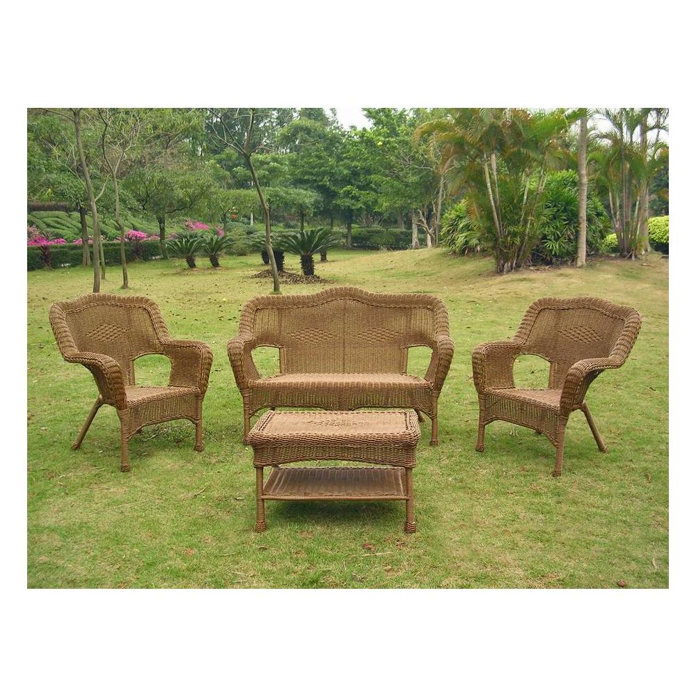Four Piece Maui Outdoor Seating Group