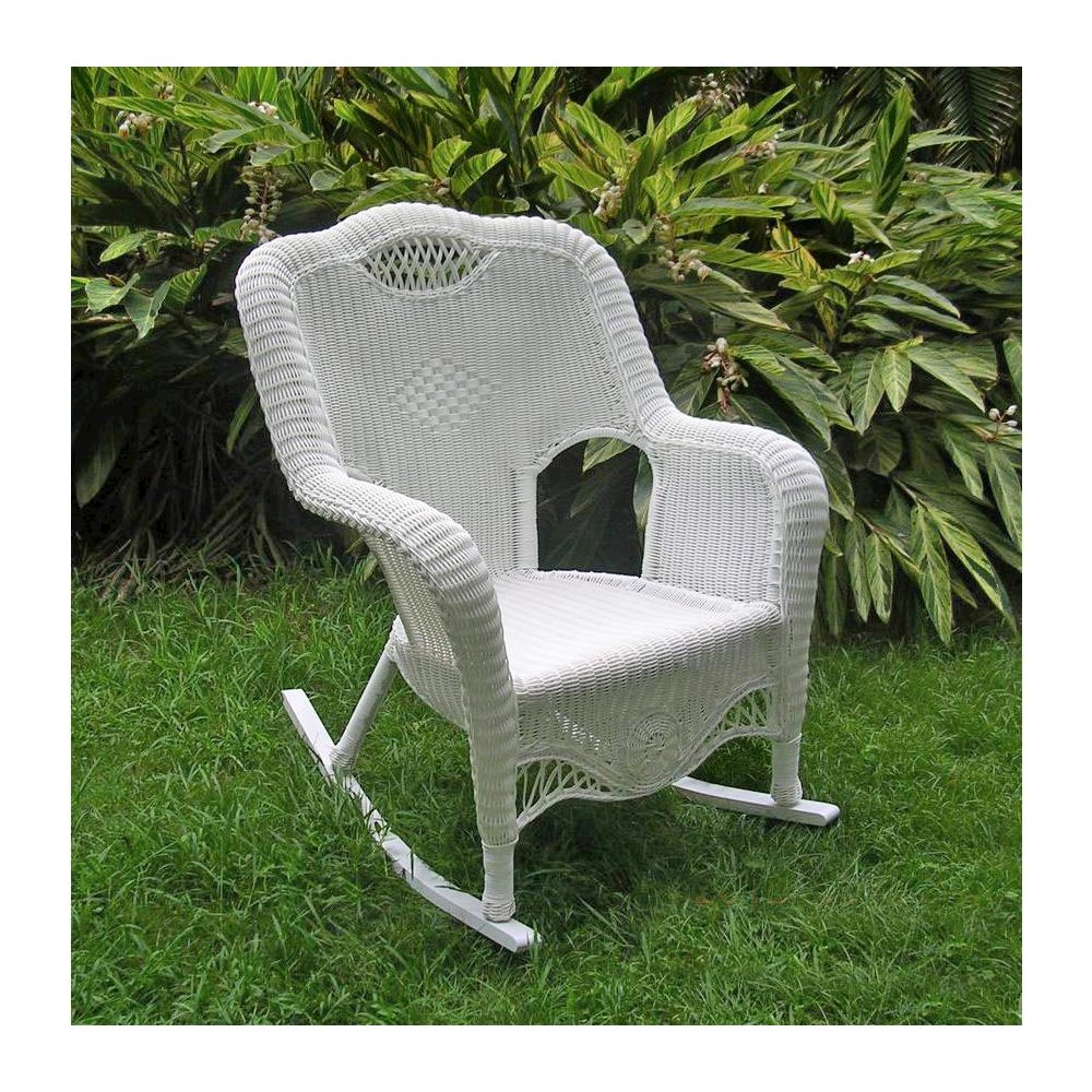 Resin Wicker Indoor/Outdoor Rocker