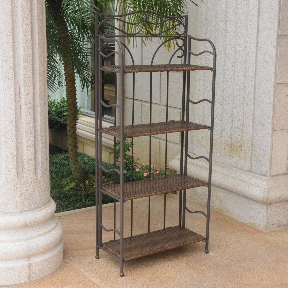 Valencia 4-Tier 24″ Wide Plant Stand