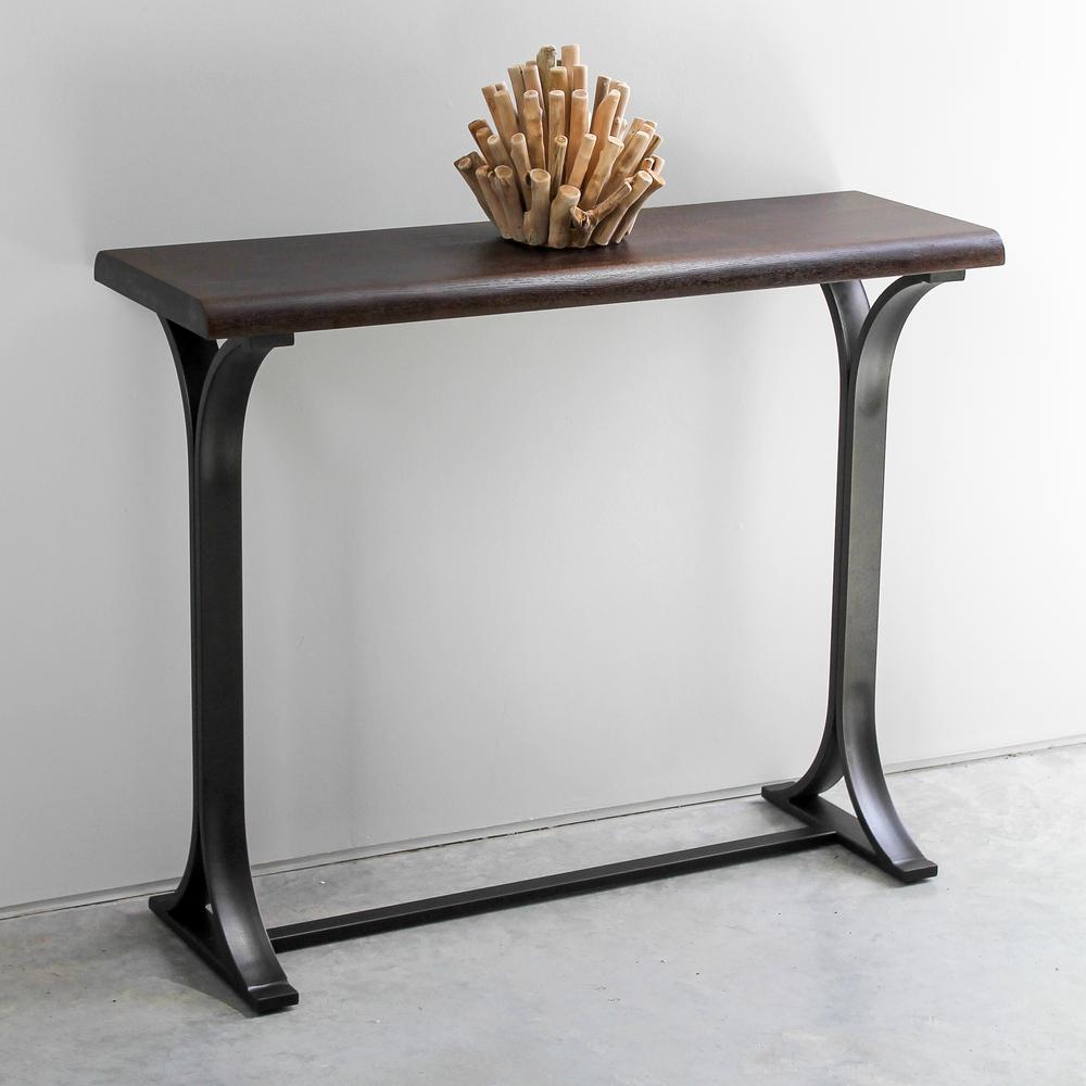 Hamburg Contemporary Contemporary MDF/Metal Console Table