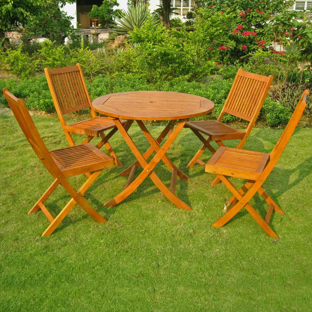 Royal Tahiti Marin 5-Piece Patio Dining Set