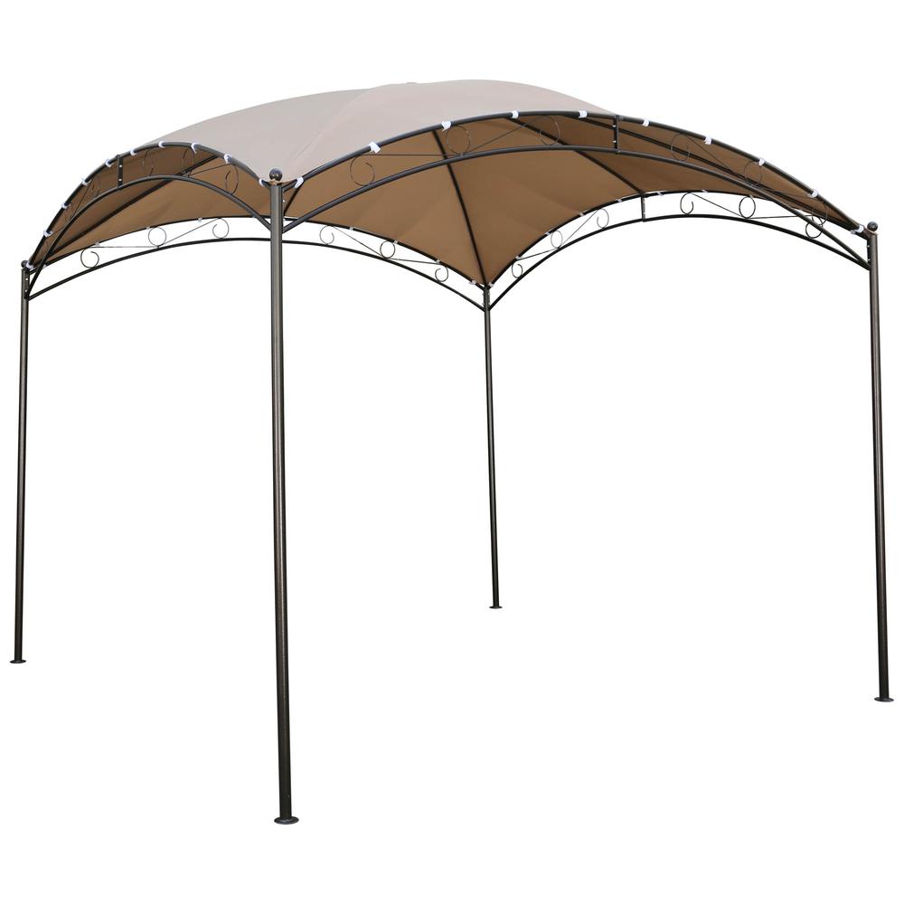Square 10 Foot Dome Top Gazebo