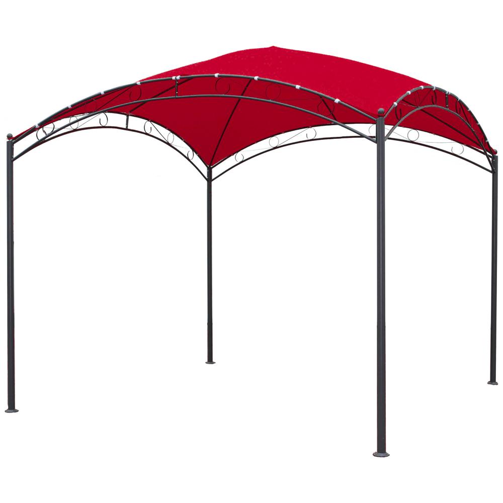 Square 10 Foot Dome Top Gazebo