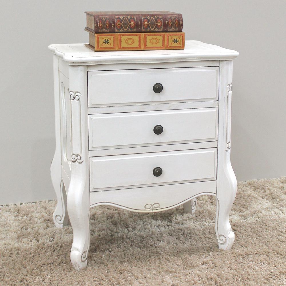 Windsor Three Drawer Table