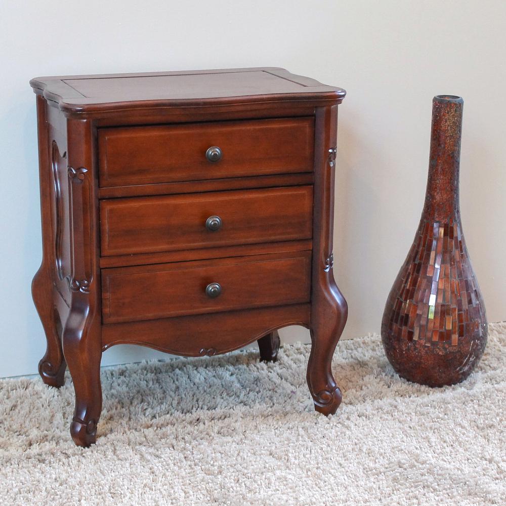 Windsor Three Drawer Table