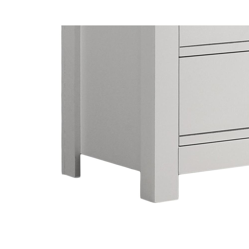 Cassini White 6-Drawer Dresser