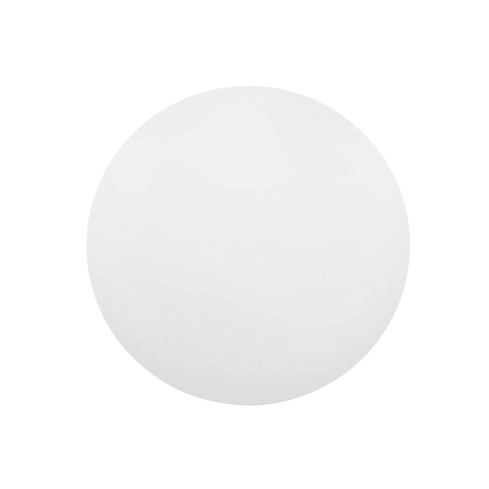 Jasper White 7 Piece 59″W Round Dining Table Set with Black Finish Chairs