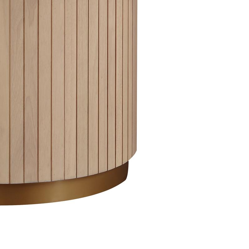 Caspian Oak Finish 59″ Wide Dining Table