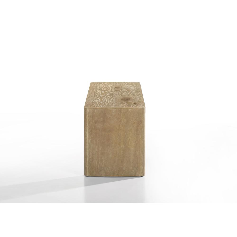 Magnus Wooden Oak Finish 50.5″ Wide Dining Bench