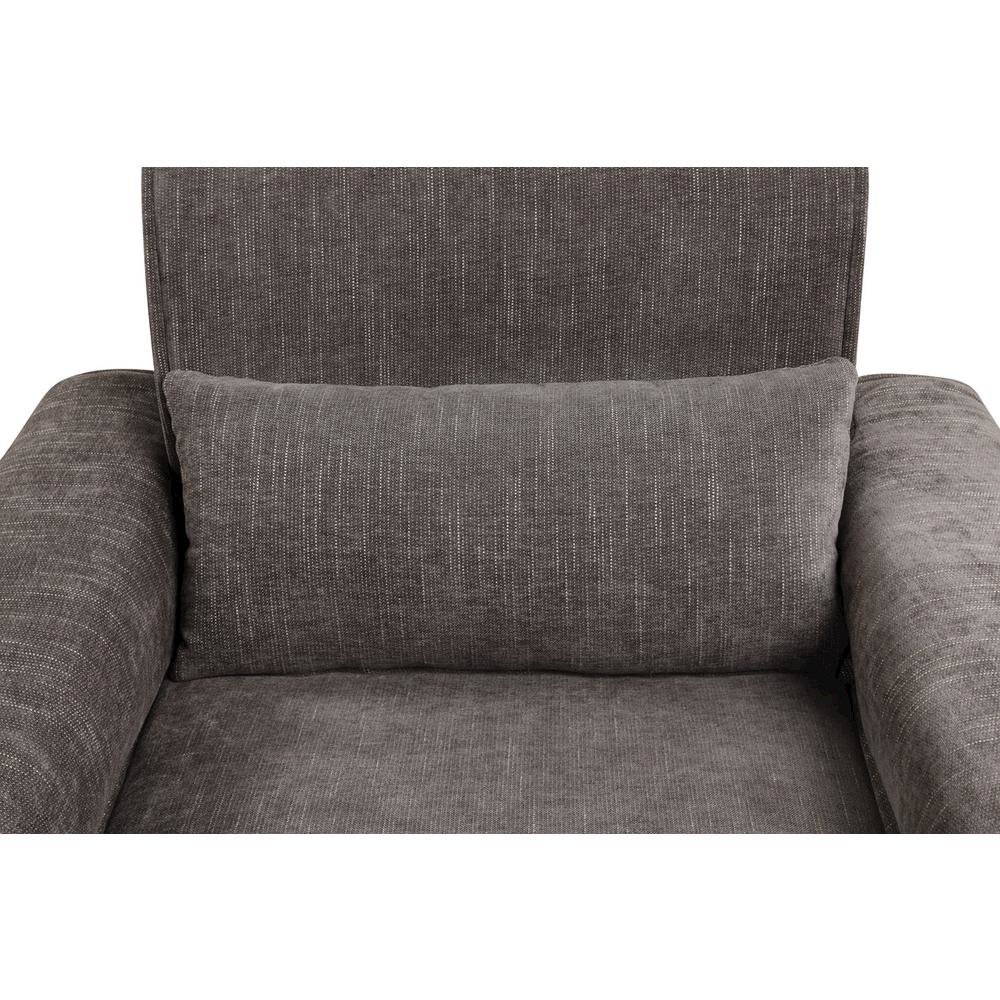 Valentina Gray Chenille Sofa Loveseat Living Room Set