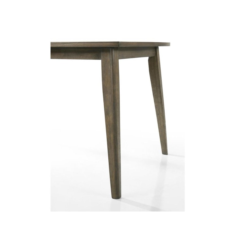 Bistro Vintage Walnut 72″ Wide Contemporary Rectangle Dining Table