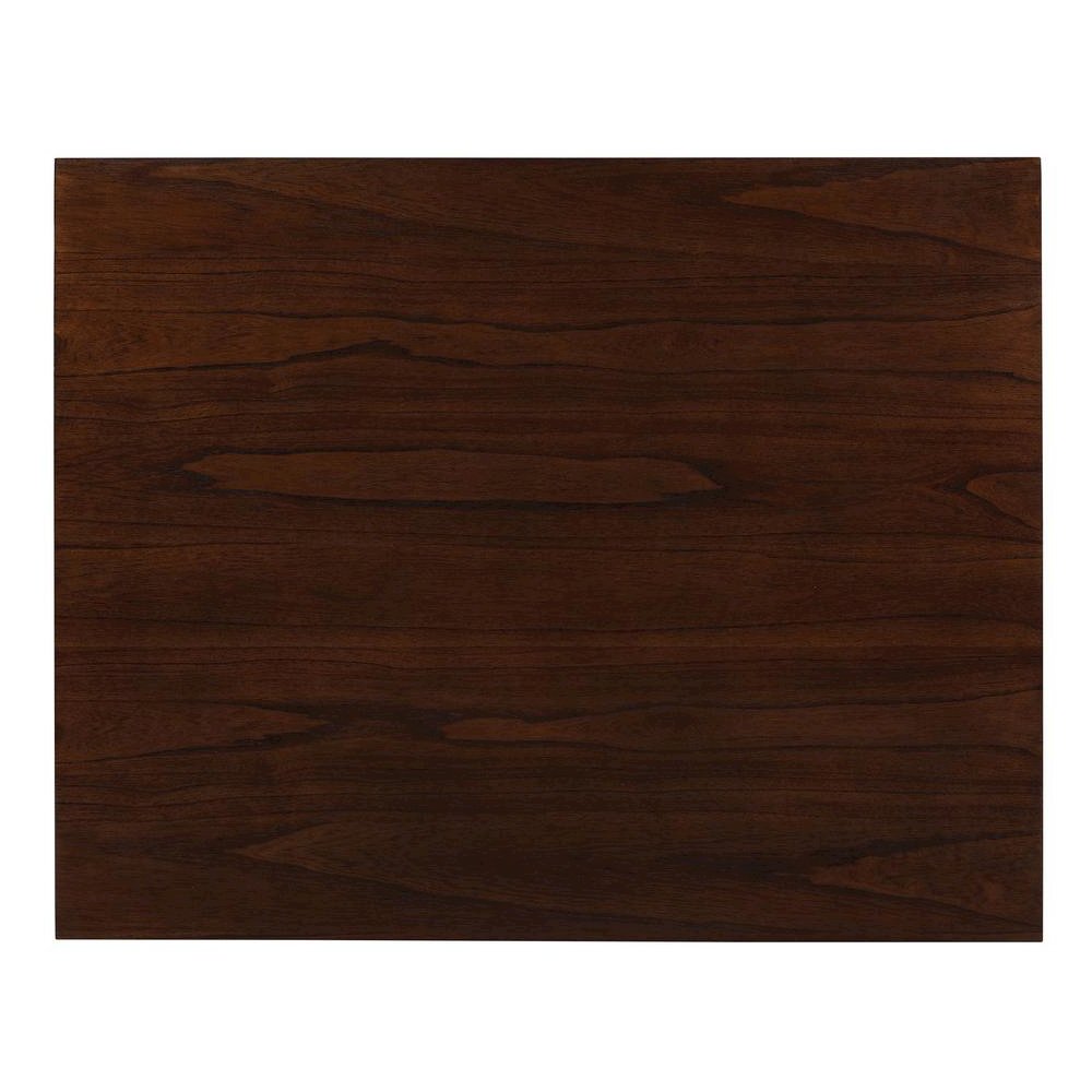 White Finish Small Space Counter Height Dining Table with USB Charging Ports