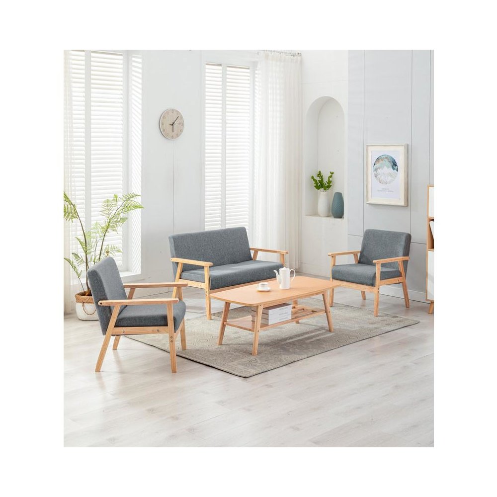 Bahamas Coffee Table Loveseat and 2 Chair Set