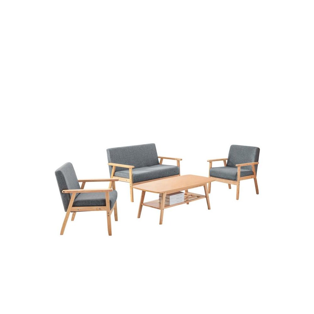 Bahamas Coffee Table Loveseat and 2 Chair Set