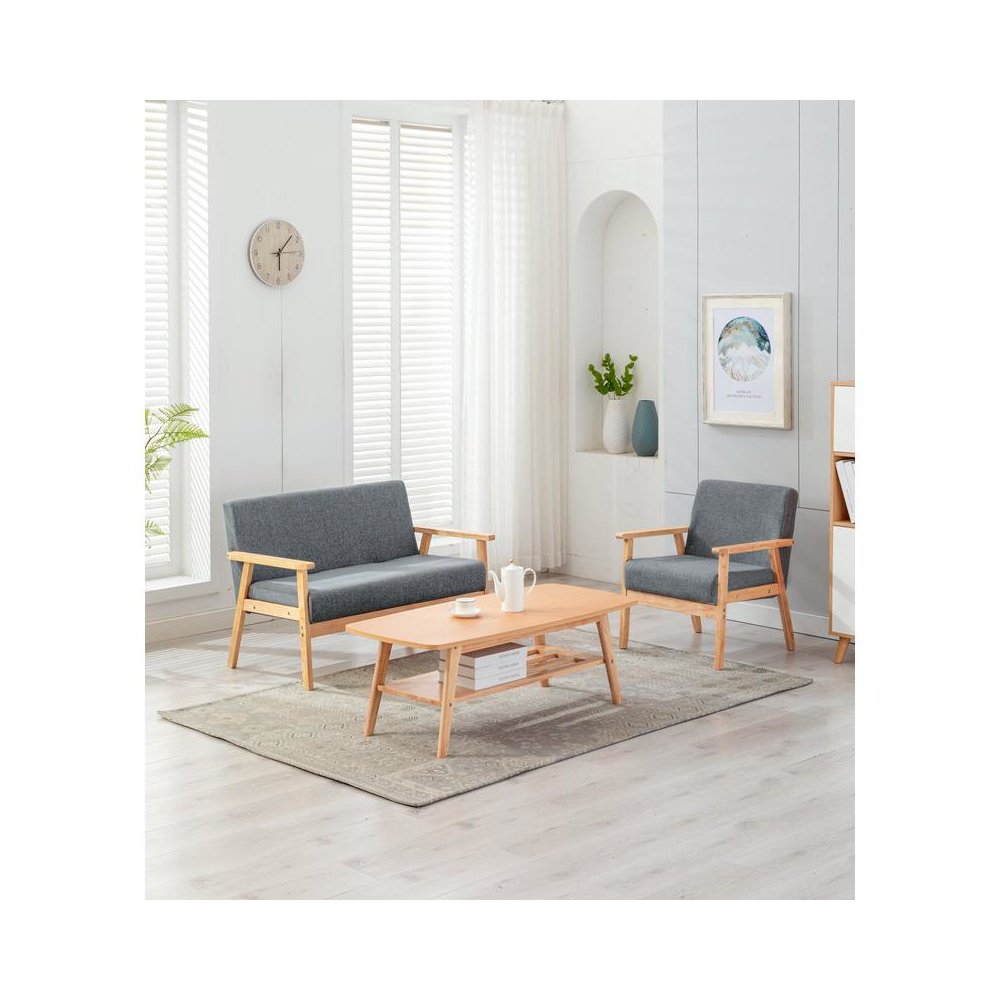 Bahamas Coffee Table Loveseat Chair Set