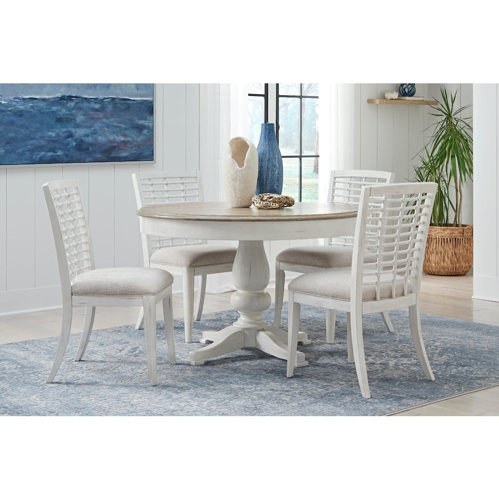 Beach Comber 5pc Dining Table Set – Dining Table and 4 Side Chairs