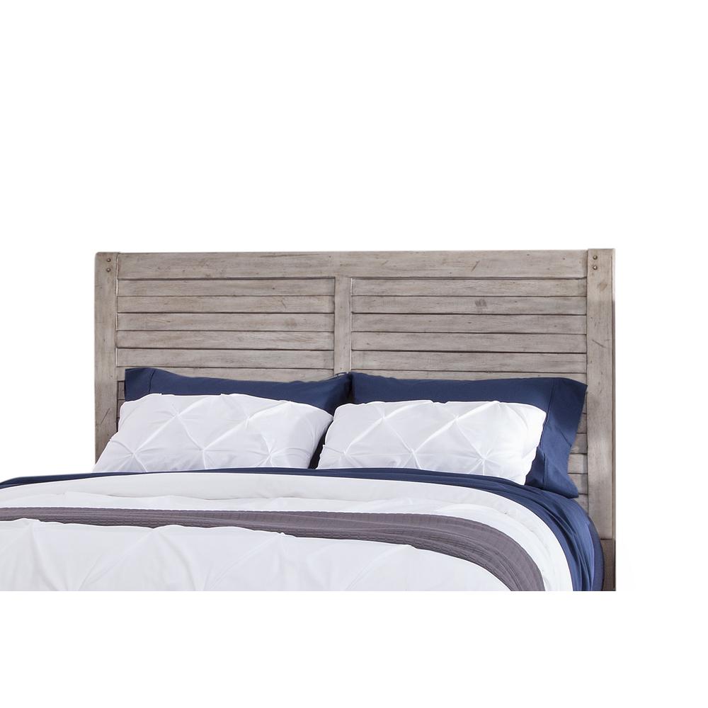 Aurora Panel 5/0 Headboard – Whitewash