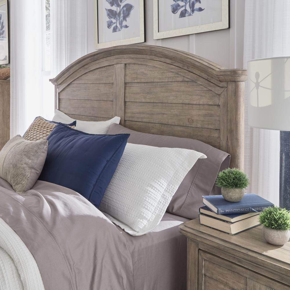 Meadowbrook 5/0 Arched Panel Headboard – Sand