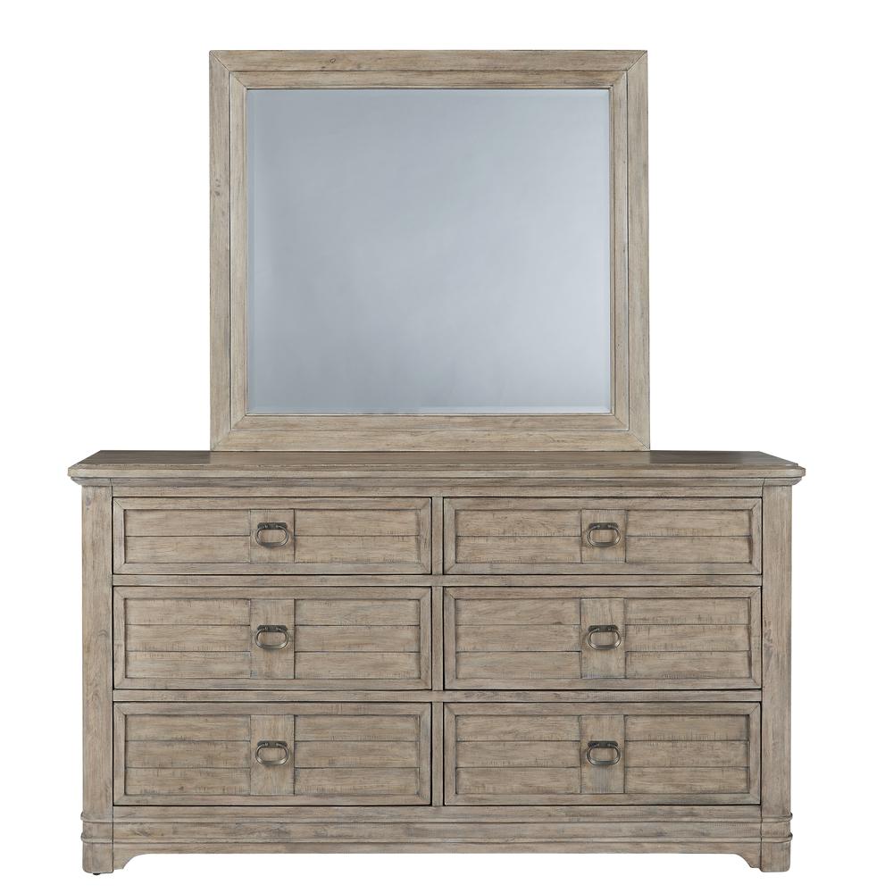 Meadowbrook Dresser and Mirror – Antique Sand