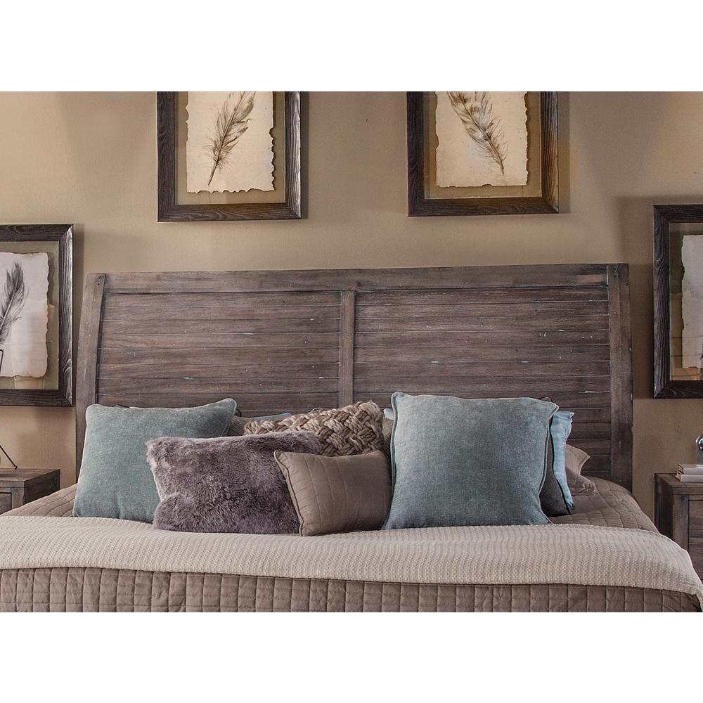 Aurora Sleigh 5/0 Headboard – Weathered Grey