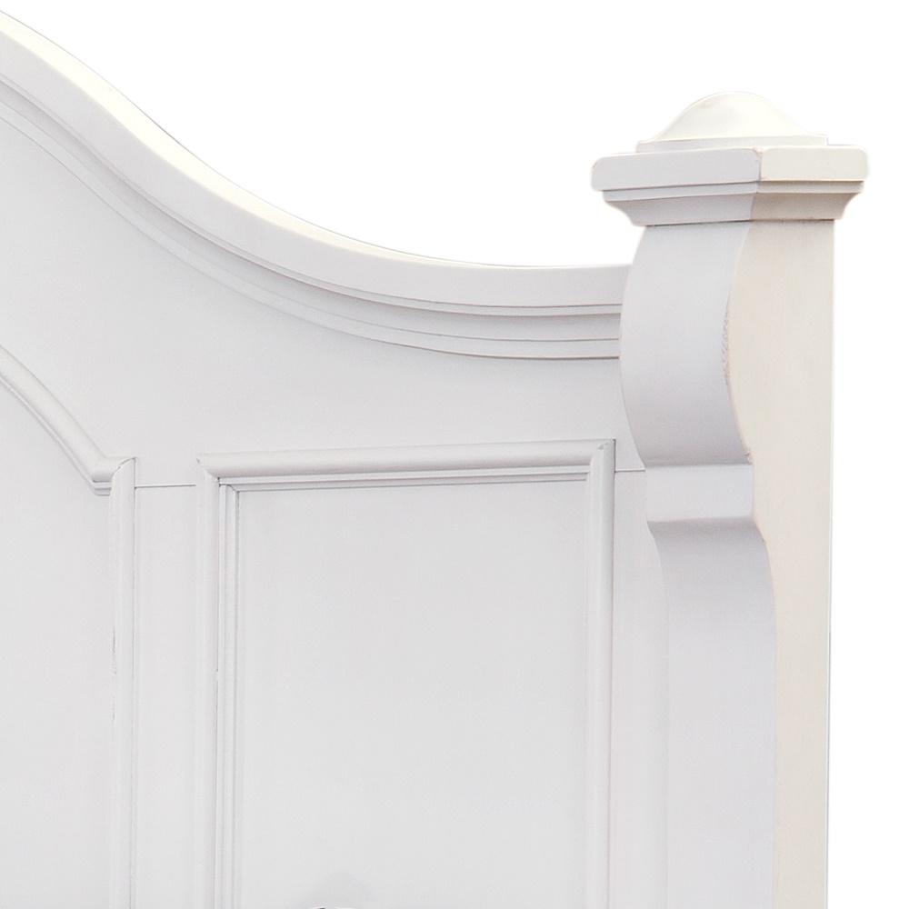 Heirloom 5/0 Poster Headboard – Antique White