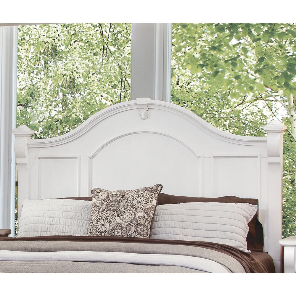 Heirloom 5/0 Poster Headboard – Antique White