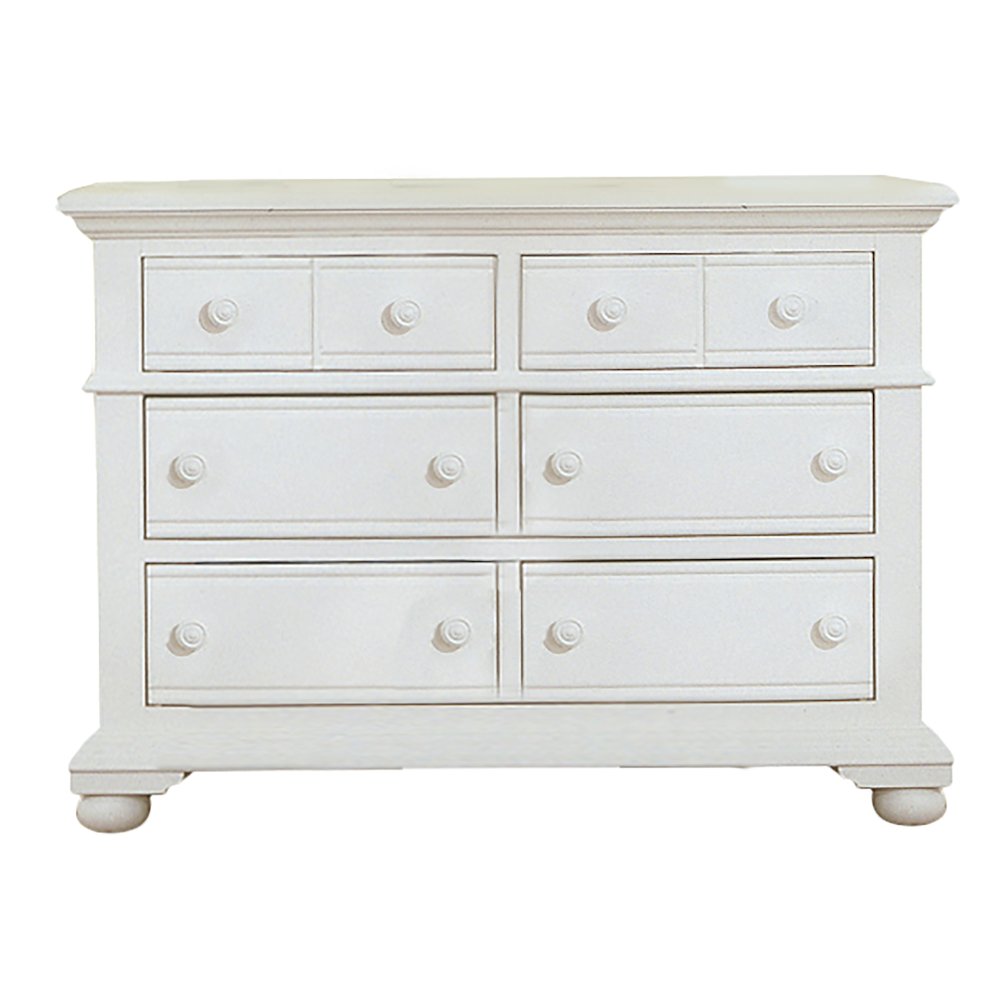 Cottage Traditions Double Dresser – White Cottage