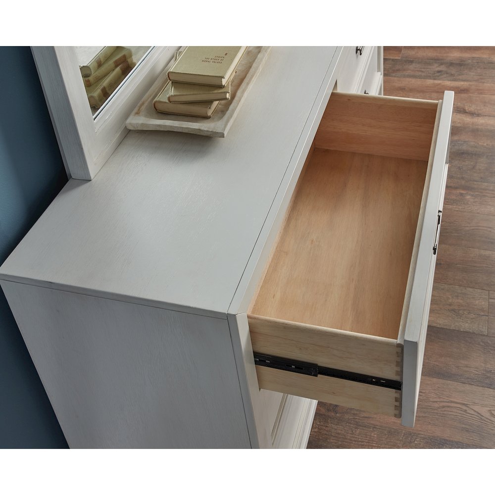 Dunescape Dresser with Mirror – White