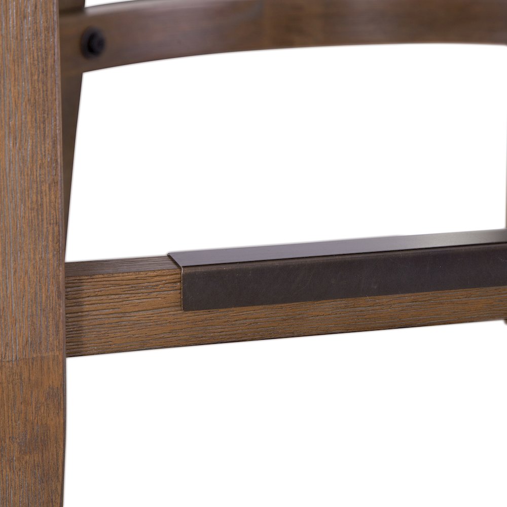 Houston 26″ Stool – Warm Brown